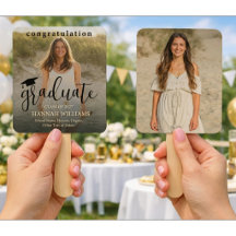 Abanico Personalizado para Graduación - Foto a Med