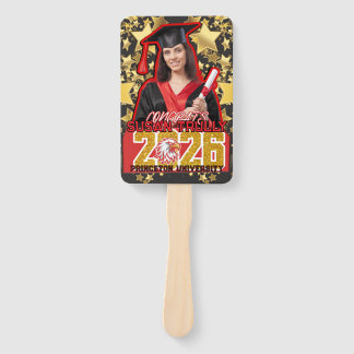 Abanico personalizado para graduado 2026 para escu