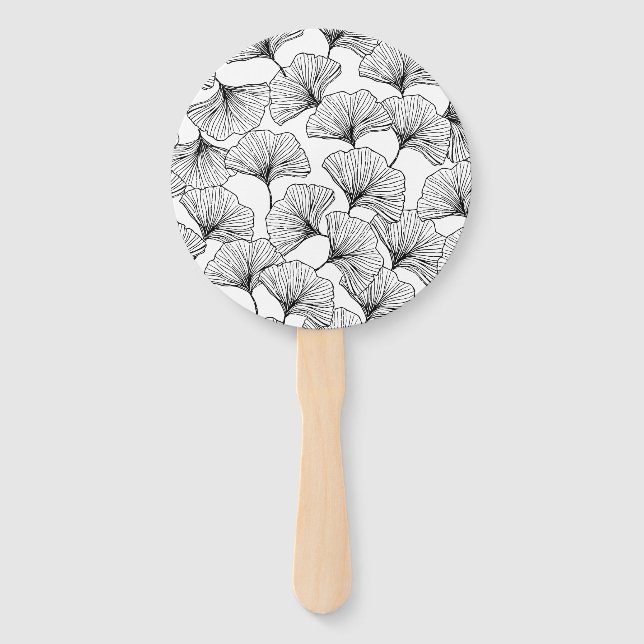 Abanico pétalos de rosa (Anverso)