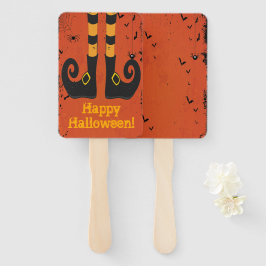 Abanico piernas brujas Halloween