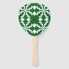Abanico Pine Mandala Hand Fan