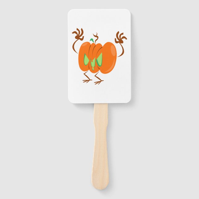 Abanico planta de Halloween (Anverso)
