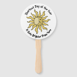 Abanico Poema del solsticio de invierno