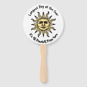 Abanico Poema del solsticio de verano