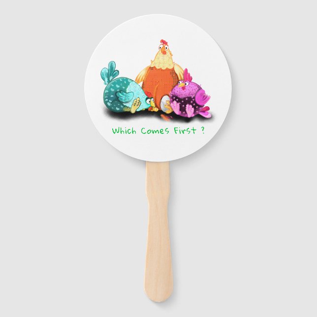 Abanico Pollos Para Ventiladores De La Mano De Granja Espe (Anverso)