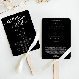 Abanico Por fin hacemos un ventilador del programa de boda