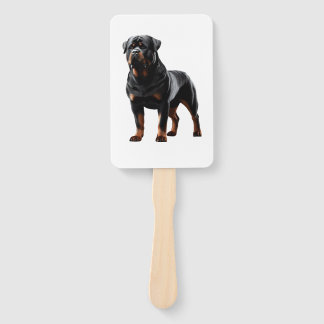Abanico Powerful Rottweiler Stance � Bold Full-Body Dog