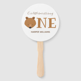 Abanico Primer cumpleaños de un animal