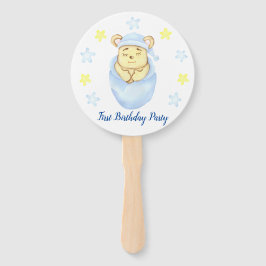 Abanico Primer Fiesta de Birthday Boy