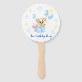 Abanico Primer Fiesta de Birthday Boy