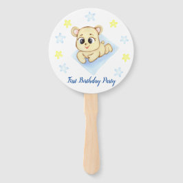 Abanico Primer Fiesta de Birthday Boy