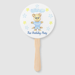 Abanico Primer Fiesta de Birthday Boy