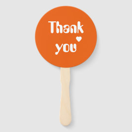 Abanico Profesor personalizado Gracias Fan