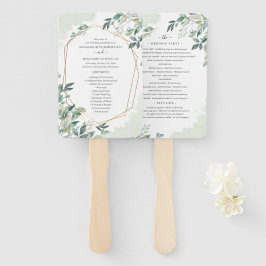 Abanico Programa Botánico Eucalyptus deja matrimonio