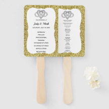 Programa de Boda Cardíaca Infinita de Oro Purpurin