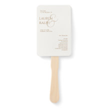 Programa de Boda de Bienvenida para Monograma de T