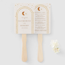 Programa de Boda de Estrellas de Luna Celestiales 