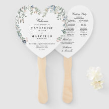 Programa de Boda en Cascada Floral Elegante