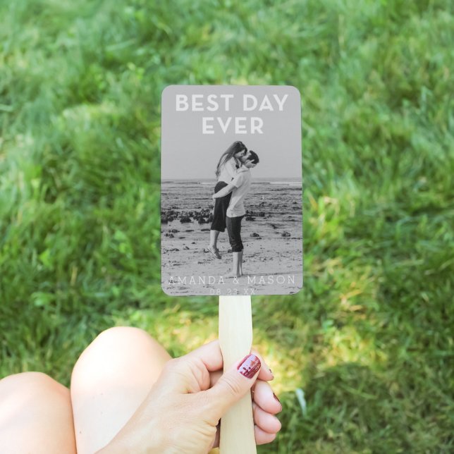 Abanico Programa de bodas modernas para aficionados al mej (Subido por el creador)