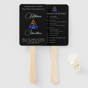 Abanico Programa de bodas-Timeline-Twin Flame Symbol-