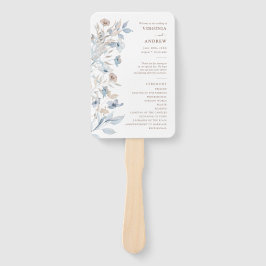 Abanico Programa de Boho Boho de color de agua