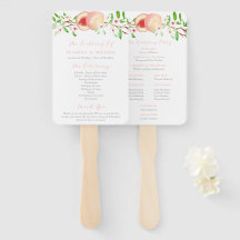 Programa de Ceremonia de Bodas del Sur de Sweet Pe