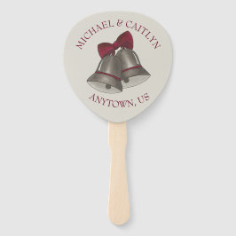 Abanico Programa de ceremonias matrimoniales de Silver Bod