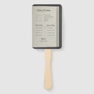 Abanico Programa de fans de la Ceremonia del Índice