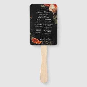 Abanico Programa de matrimonio neerlandés para Rosas flora