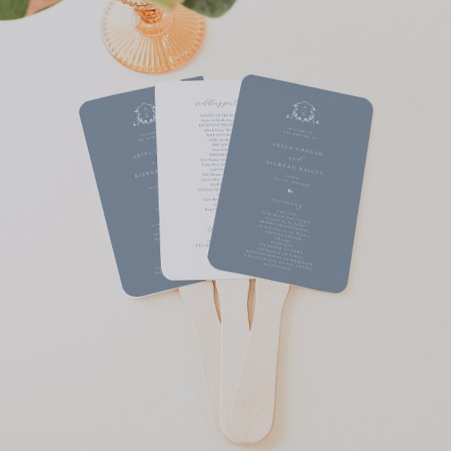 Abanico Programa de Monograma Escudo de Vinos sin Tiempo (Subido por el creador)