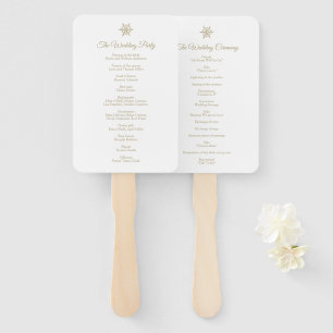 Abanico Programa de Navidades de Bodas de Invierno con Cop