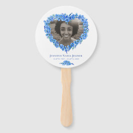 Abanico Programa de olvido de la foto del servicio conmemo