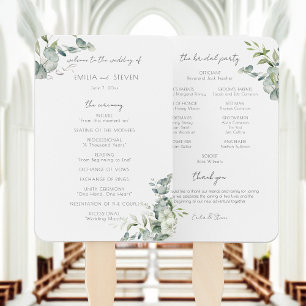 Abanico Programa Elegante de Energía Eucalyptus