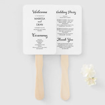 Programa Mínimo de Boda Blanca con Escritura Moder