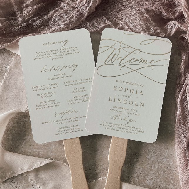 Abanico Programa Romántico de Bodas de Oro y Acogida de Ma (Subido por el creador)