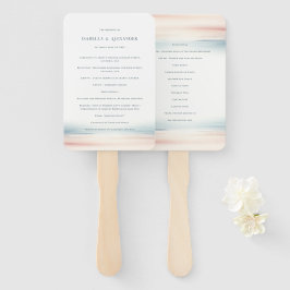 Abanico Programa Wailea Wedding