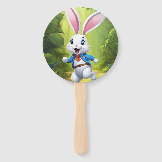 Abanico Rabbit Logo Black Guest Book