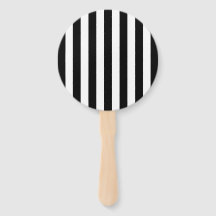 Rayas verticales de moda Banda Negra Y Blanca