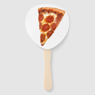 Abanico rebanada de pizza de pepperoni clásica de Slippery
