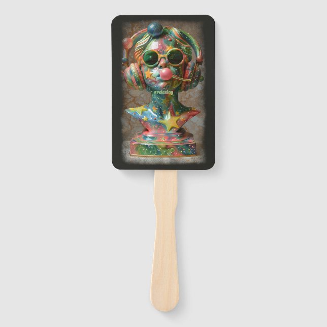 Abanico relajarnos (Anverso)