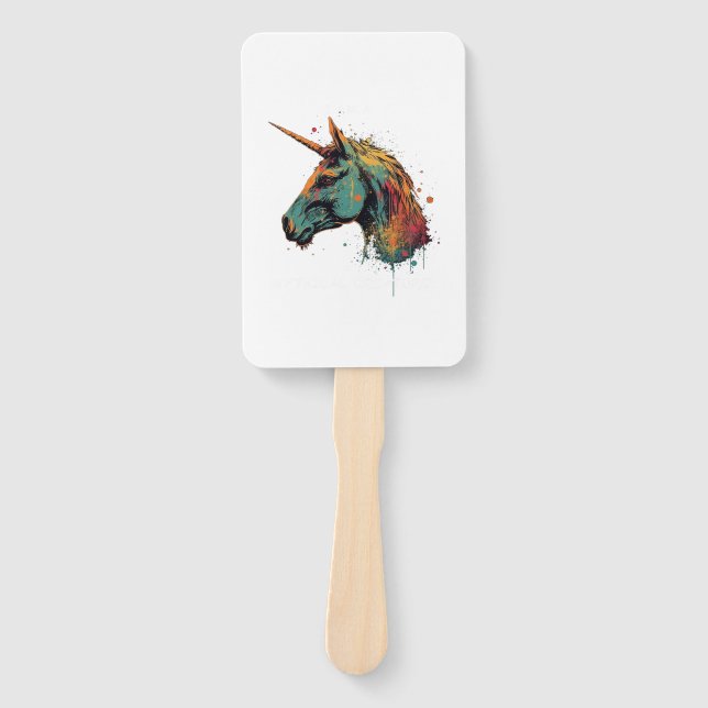 Abanico Resumen de Unicorn (Anverso)