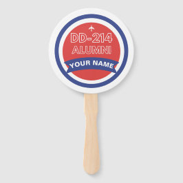 Abanico Retiro personalizado de la fuerza aérea de los ex 