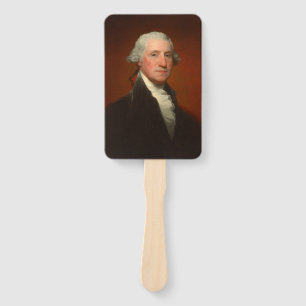 Abanico Retrato de George Washington