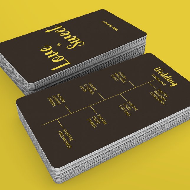 Abanico Rico oro en el tema del Boda negro (Try out this wedding programs details hand fan which will be more useful to your guests for outdoor)