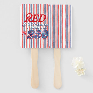 Abanico Rojo Blanco & 250