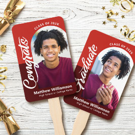 Abanico Rojo Felicitaciones Grado 2 Fotos Arco negrita Scr