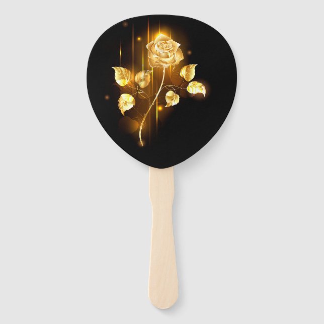 Abanico Rosa de oro (rosa de oro) (Anverso)