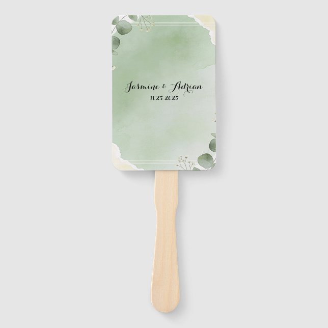 Abanico Sage Whisper Botanical Program Fans (Anverso)