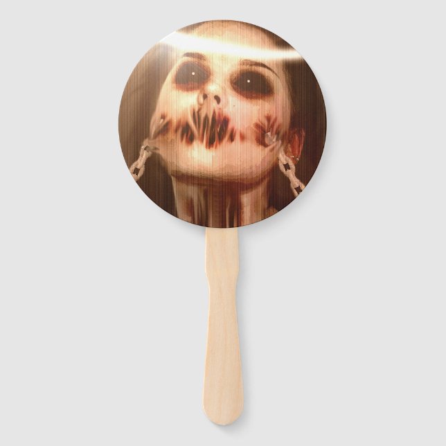 Abanico Salvador personal caído (Anverso)