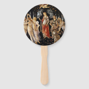Abanico Sandro Botticelli - La Primavera